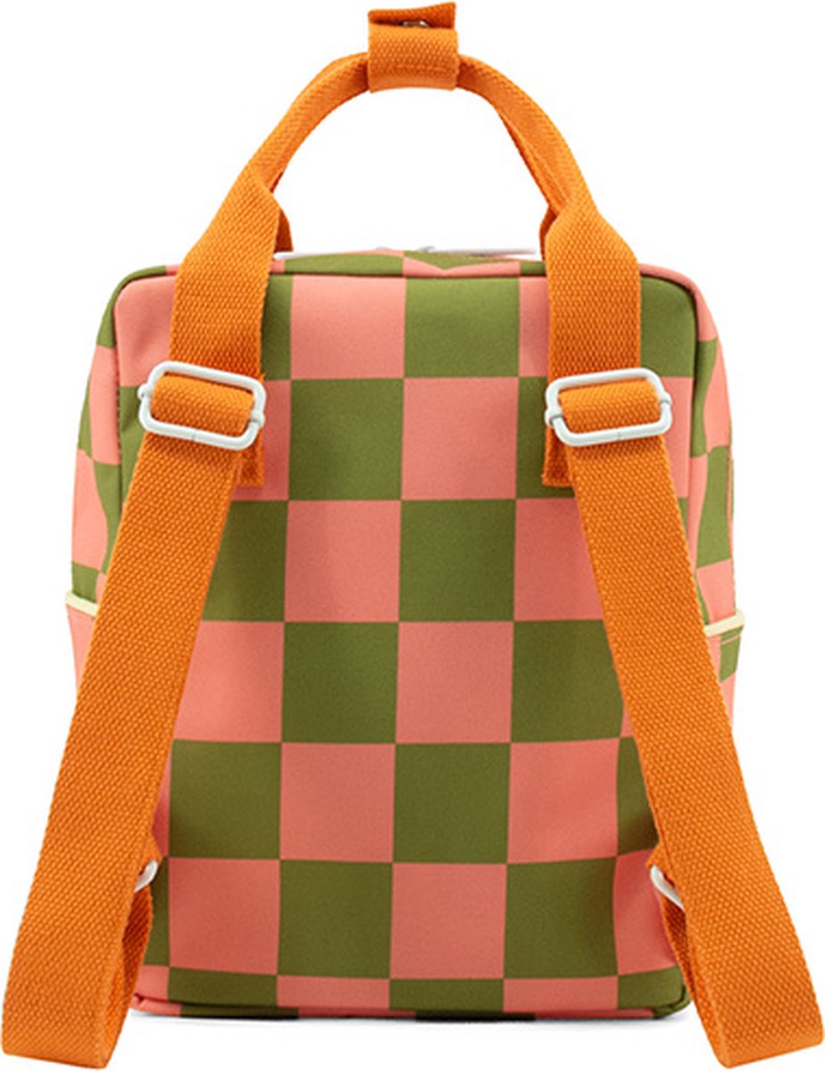 Sticky Lemon - Large Backpack - Checkerboard - Sprout Green – SANNA baby  and child
